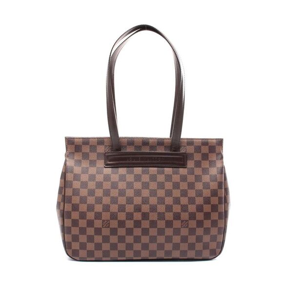 Louis Vuitton Damier Canvas Leather Parioli PM Tote Bag - Picture 1 of 6